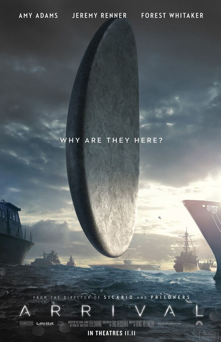 Arrival best sound design movie poster