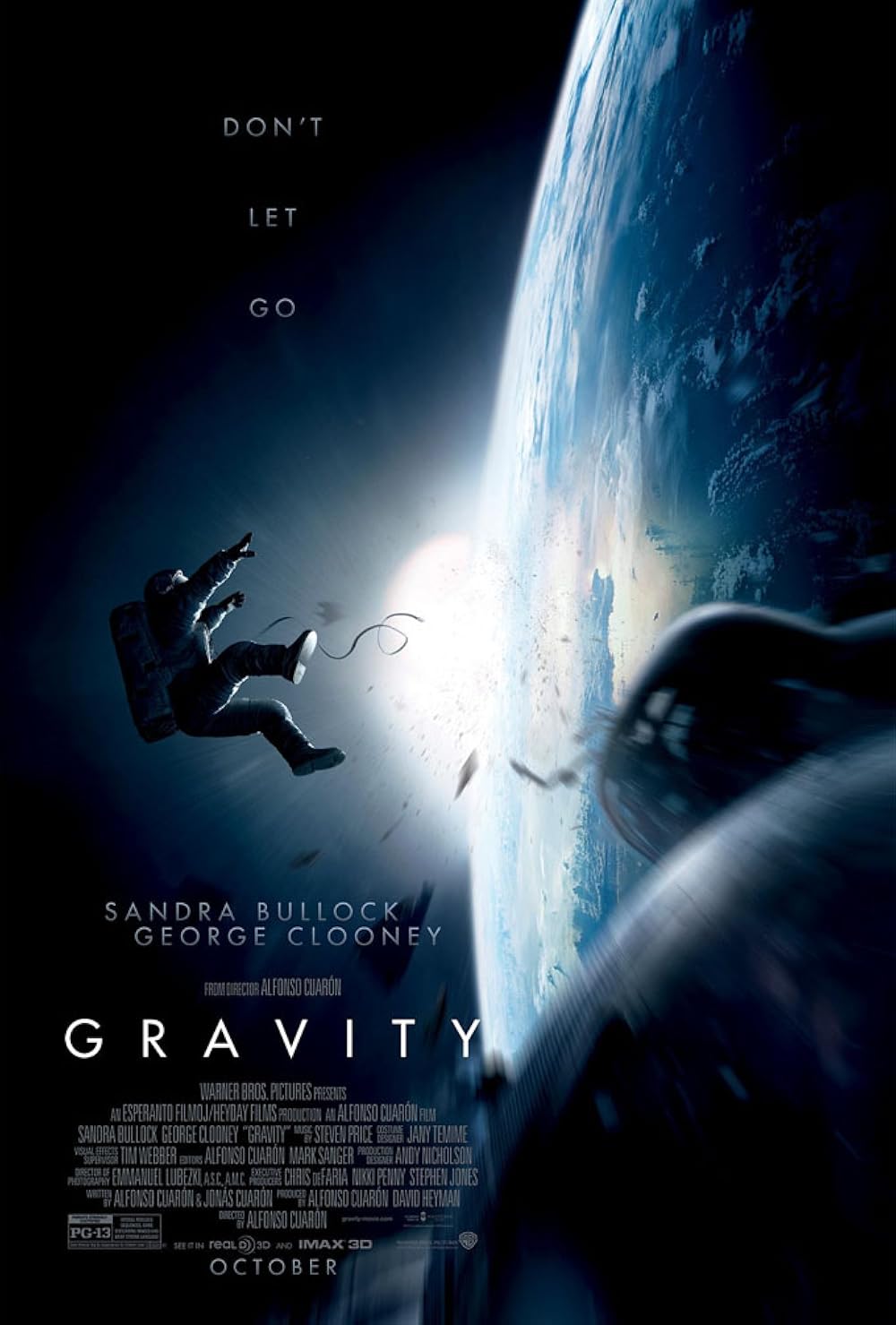 Gravity best sound design movie poster
