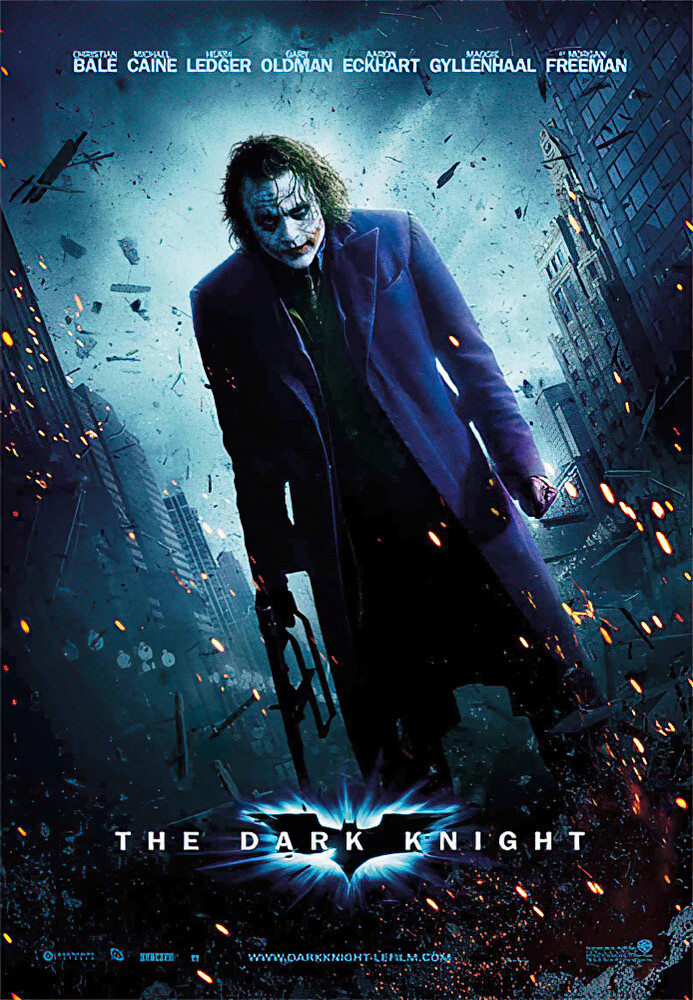 The Dark Knight best sound design movie poster