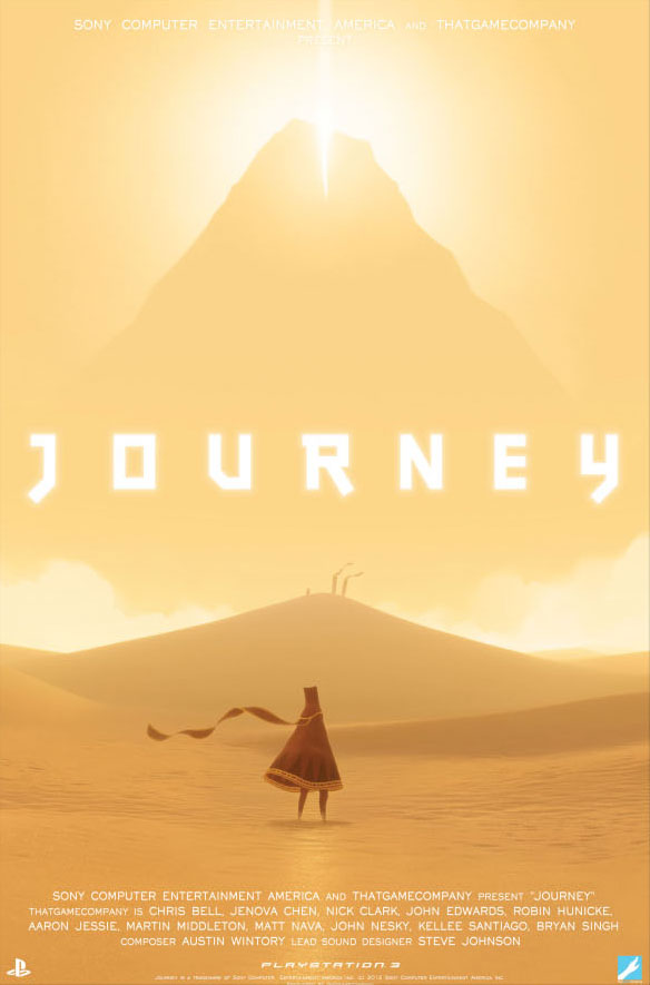 Journey Best Video Game Soundtrack Poster